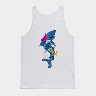 Wave Shark Tank Top